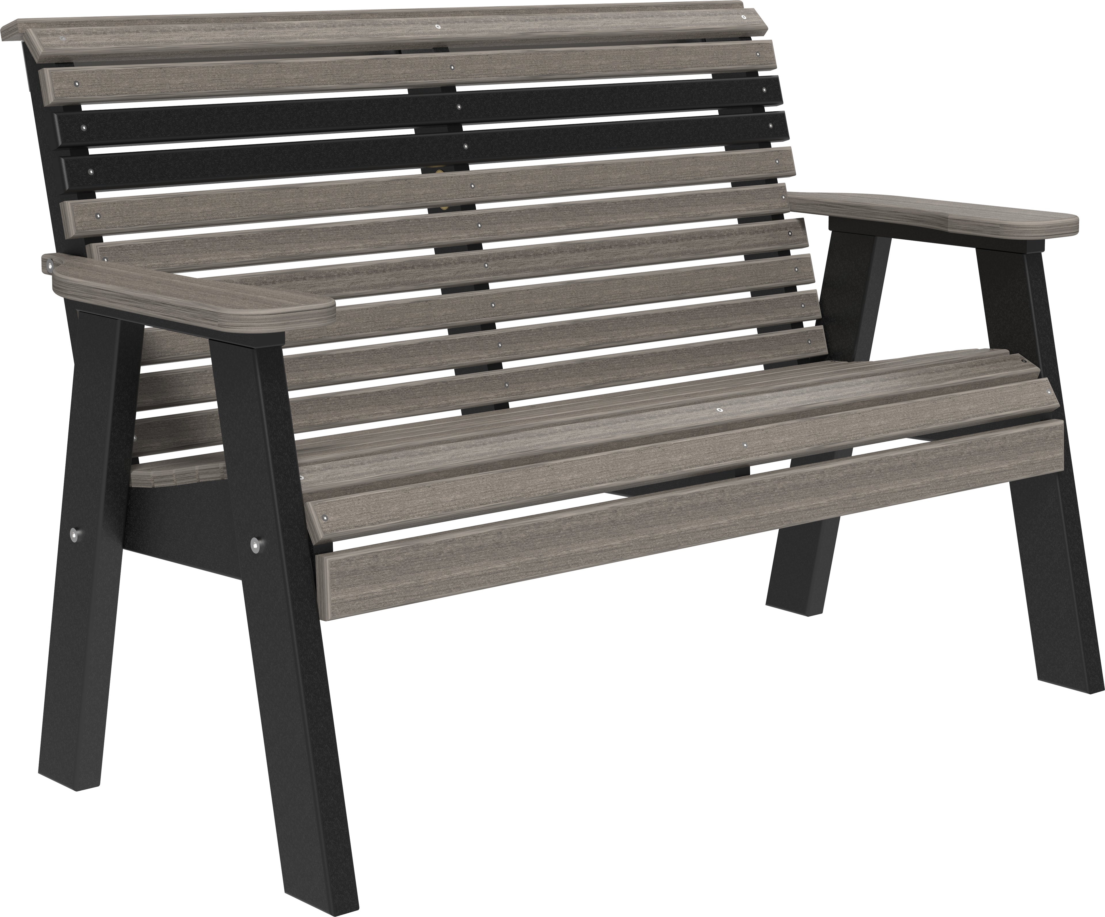 4' Roll Back Bench