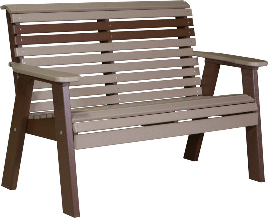 4' Roll Back Bench