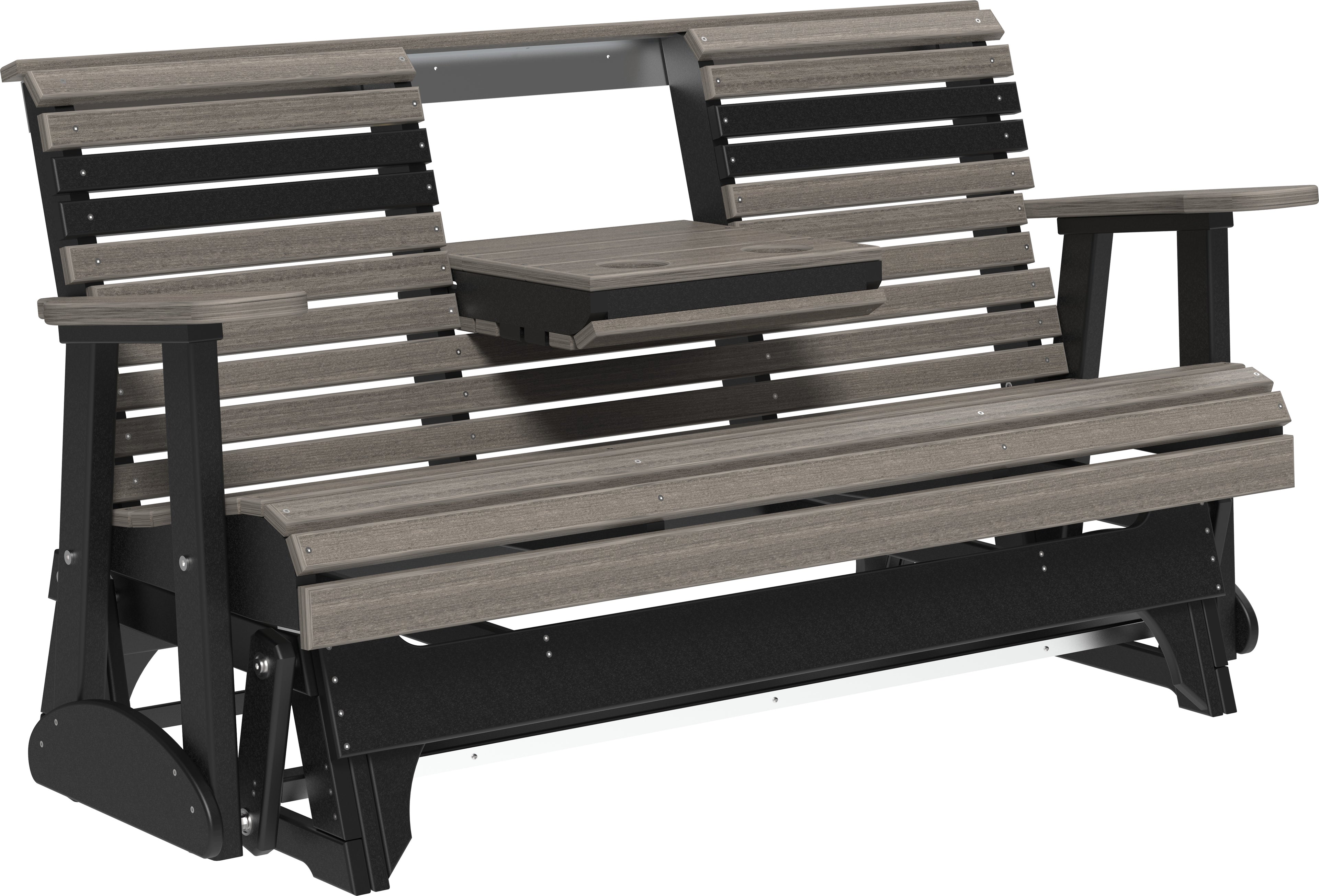 5' Rollback Glider and Hinged Console