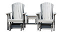 5' Adirondack Settee with Console