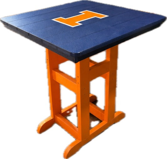 Illini Bar-Height Table