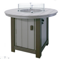 Round Firepit Table