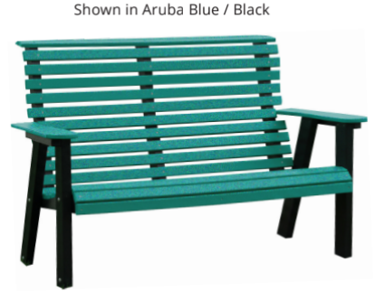 4' Roll Back Bench