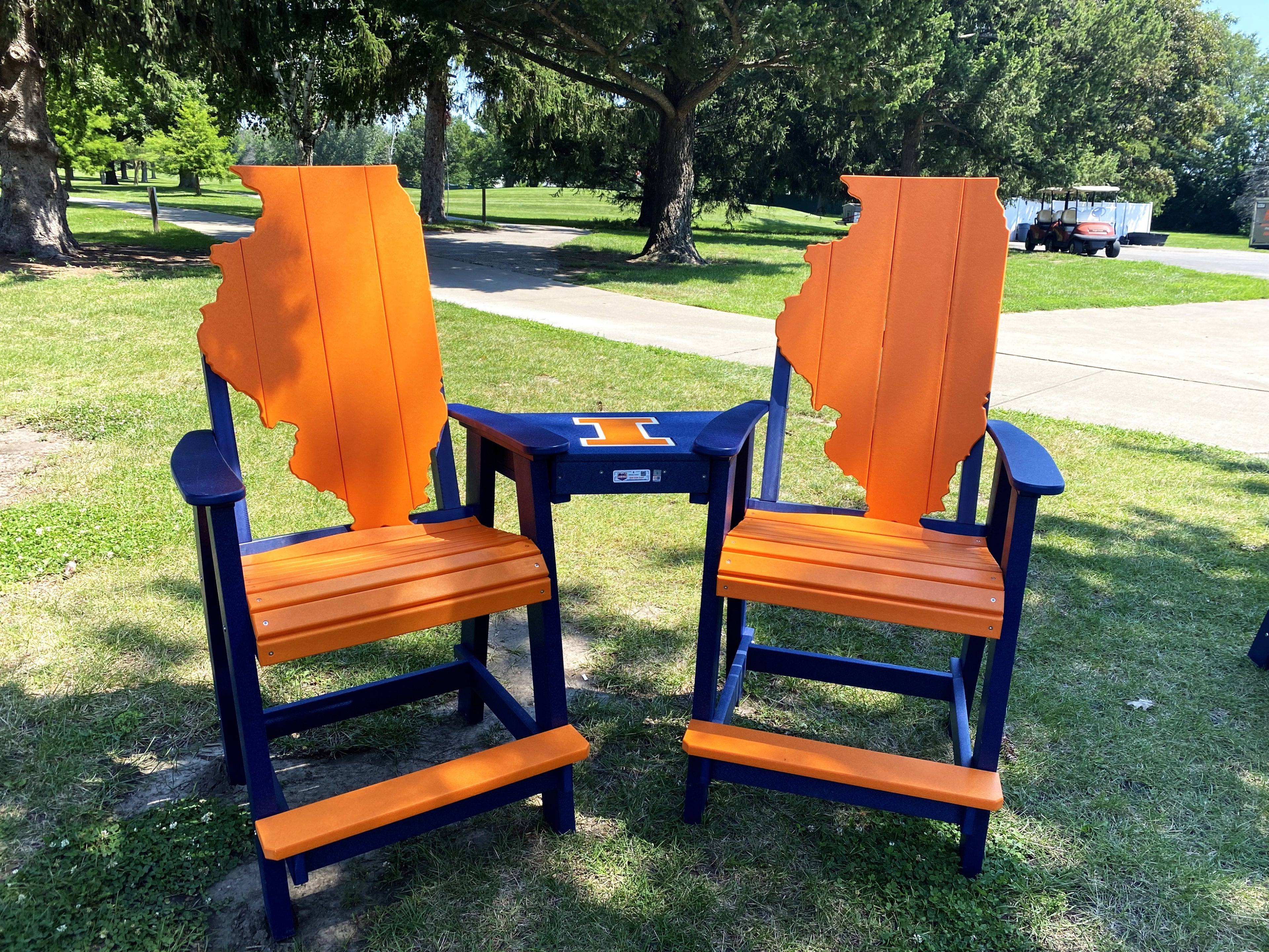 UofI Illini Tete-a-Tete Furniture