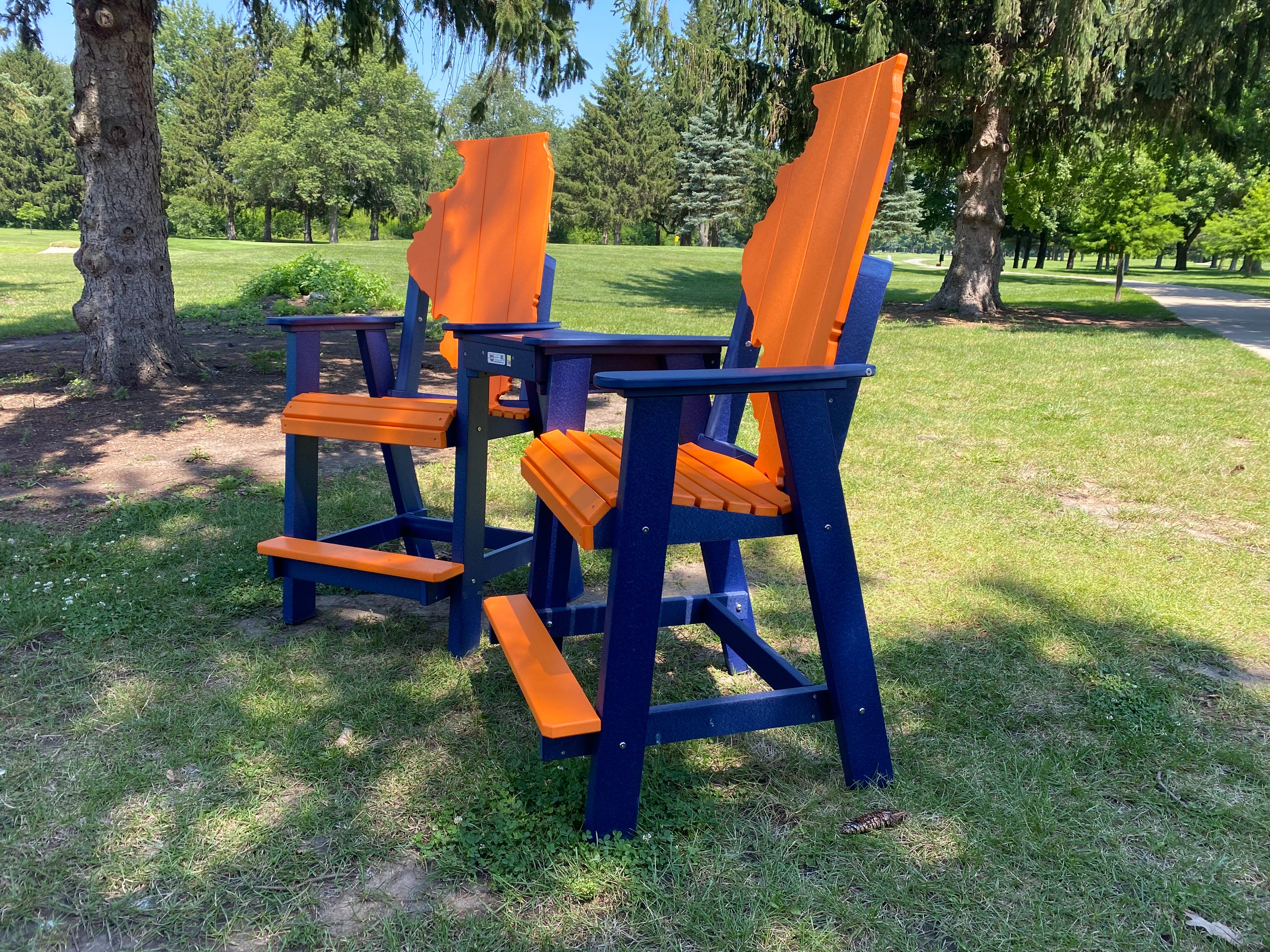 UofI Illini Tete-a-Tete Furniture