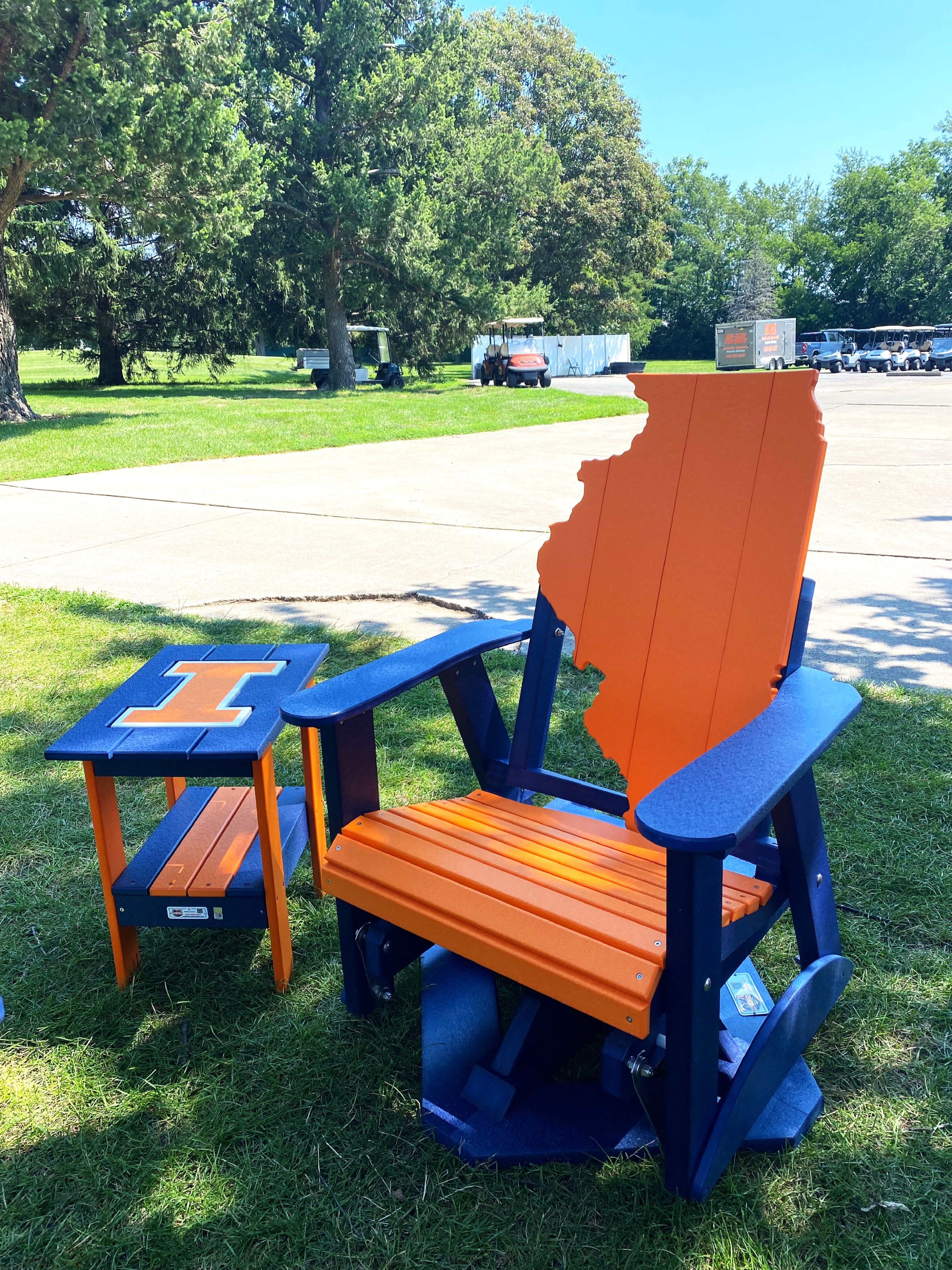 Illini End Table